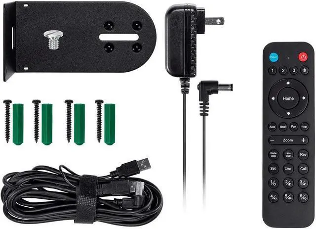 Alt view image 13 of 14 - Monoprice PTZ Conference Camera, Pan and Tilt with Remote, 1080p Webcam, USB 2.0, 10x Optical Zoom, For Small Meeting Rooms - Workstream Collection