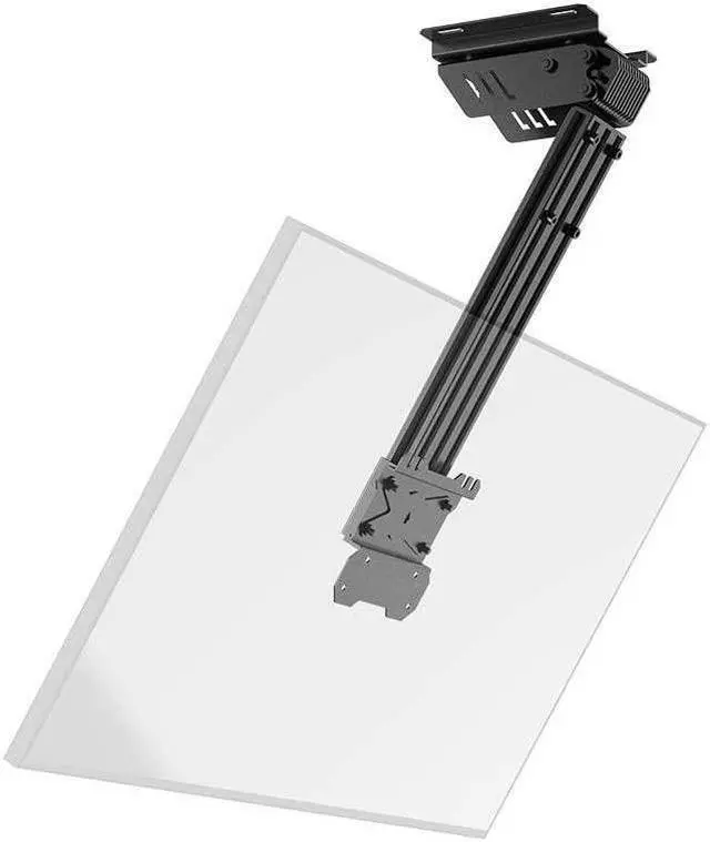 Alt view image 10 of 14 - Monoprice Folding Ceiling TV Mount For TVs 10in to 40in, Max Weight 66lbs., Max Extension 15.7in, VESA Patterns up to 100x100 - Commercial Series