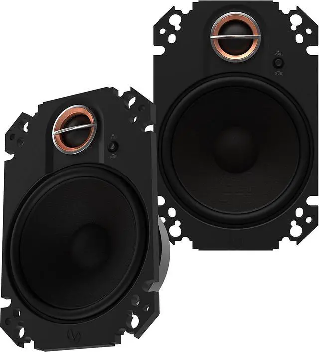 Alt view image 6 of 11 - Infinity Kappa 463XF 4" x 6" (104mm x 157mm) Two-way Car Speaker - Pair