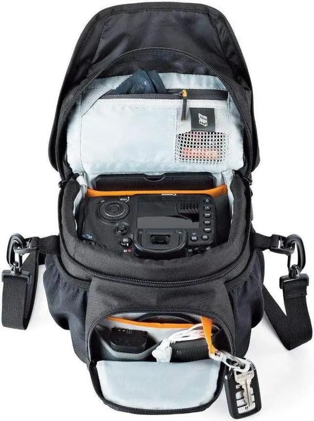 Alt view image 13 of 20 - Lowepro Nova SH 140 AW II Bag - Black LP37117