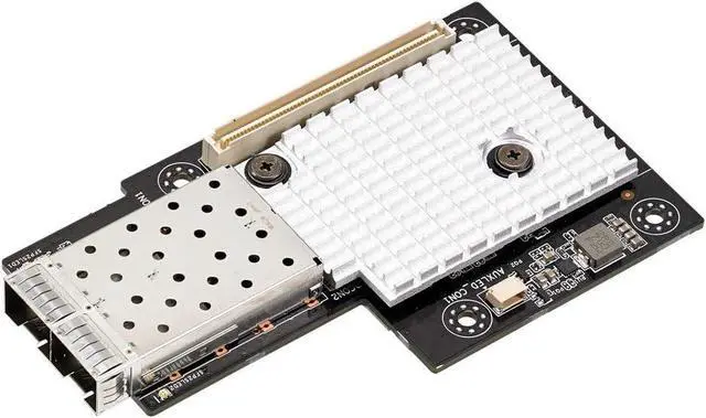 Alt view image 2 of 2 - Asus Mci-10G/ 82599-2S 10Gigabit Ethernet Card - PCI Express 3.0-2 Port(S) - Twisted Pair, Optical Fiber