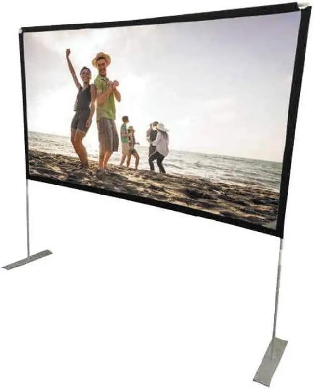 Alt view image 10 of 14 - RCA RPJ144 100" Diagonal Portable Projector Screen With Stand
