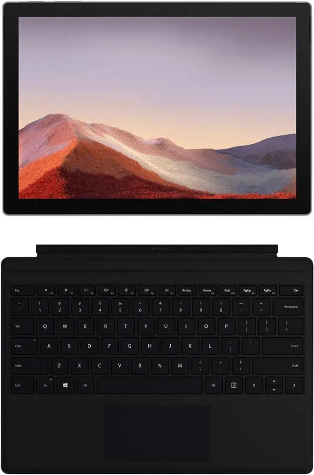 Alt view image 11 of 14 - Microsoft Surface Pro 7 Intel i3 4GB 128GB SSD 12.3-Inch Touch Screen (Platinum)