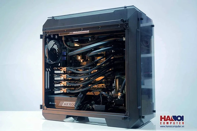 Alt view image 10 of 12 - EKWB EK-Pro Manifold 2CPU 2GPU, Acetal