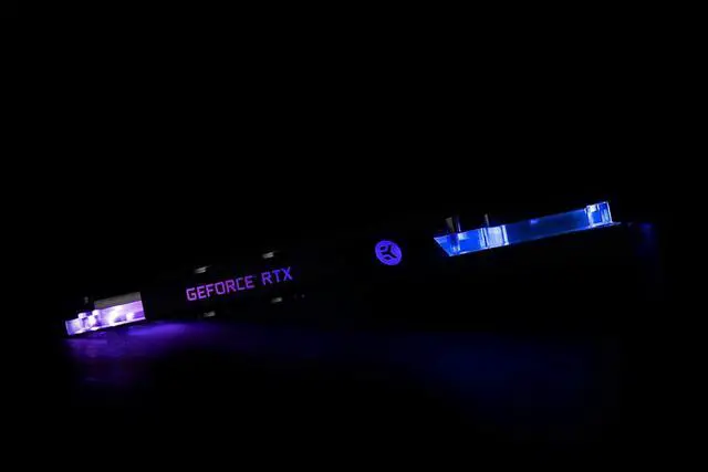 Alt view image 9 of 9 - EKWB EK-Quantum Vector Dual Evo RTX 2070/2080 GPU Water Block, D-RGB, Nickel/Plexi