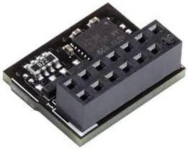 Alt view image 8 of 12 - Asus Accessory TPM-SPI SPI 14-1pin Nuvoton NPCT750 TPM2.0 Bulk Pack