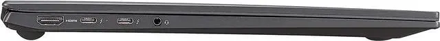 Alt view image 11 of 20 - LG Gram 16Z90P - 16" WGXGA (2560x1600) Ultra-Lightweight Laptop, Intel evo with 11th gen CORE i7 1165G7 CPU , 16GB RAM, 256GB SSD, Alexa Built-in, 19.5 Hours Battery, Thunderbolt 4, Black - 2021