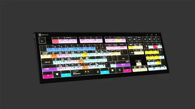 Alt view image 6 of 7 - Logickeyboard Backlit 'Astra2' Designed for use with Studio One on Windows PC  p/n LKB-PSO3-A2PC-US