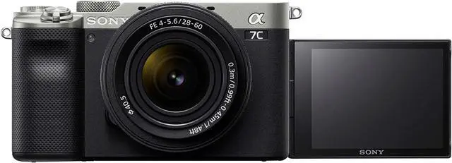Alt view image 5 of 19 - Sony Alpha 7C Full-Frame Compact Mirrorless Camera Kit - Silver (ILCE7CL/S)