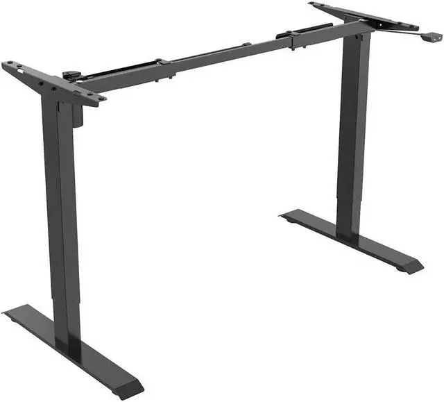 Alt view image 7 of 15 - Monoprice Single Motor Sit-Stand Desk - Black | Back to Basics Electric, 32.4 x 18.9 x 27.9 Inches, Lifts & Lowers Up To 154lbs - Workstream Collection