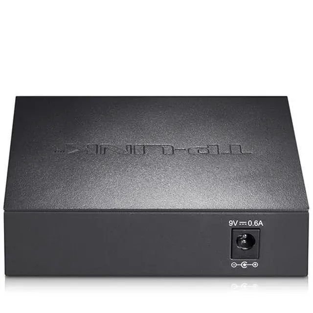 Alt view image 3 of 5 - TP-LINK 5 Port Gigabit Ethernet Network Switch | Ethernet Splitter | Sturdy Metal w/Shielded Ports |Plug-and-Play | Traffic Optimization (TL-SG1005D)