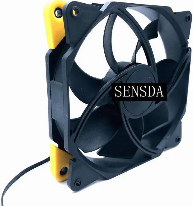 Main image of New  F123 computer case 12 V power supply fan Ultra-quiet 12 cm Cooling Fans hydraulic bearing speed 1200 super mute 47CFM