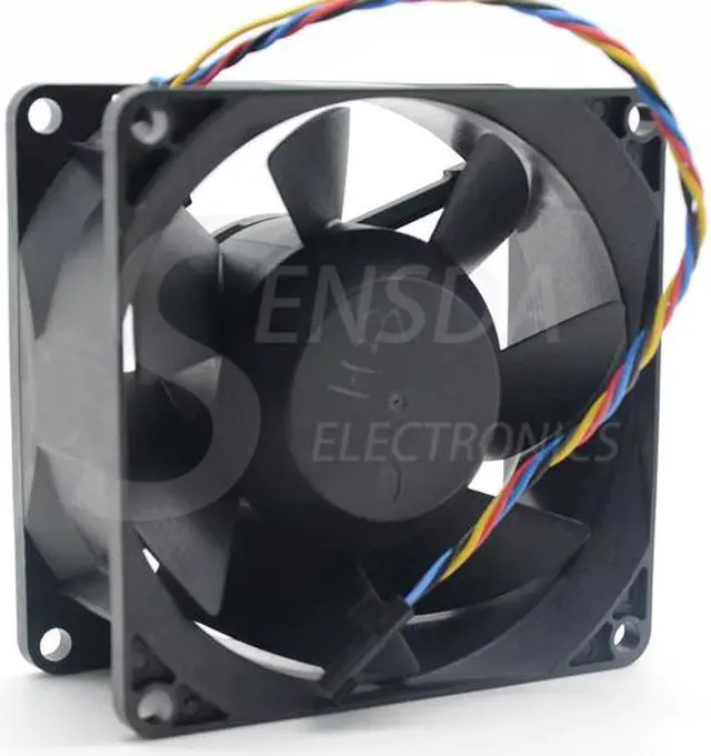 Alt view image 2 of 5 - PVA080K12H-P01 For G944P 80x80x38MM Strong air flow server inverter axial cooling fan