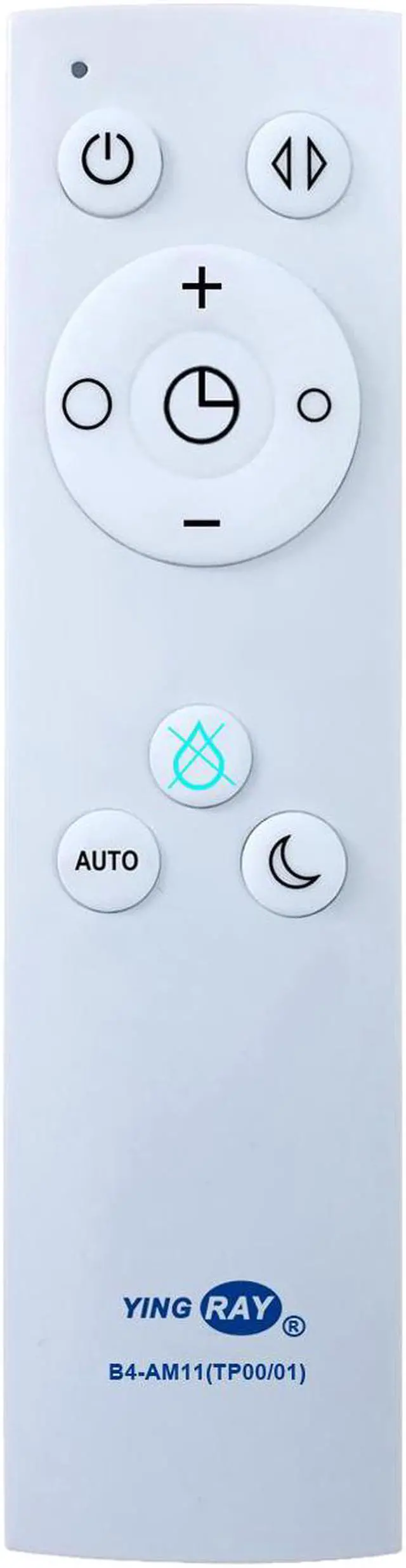 Alt view image 2 of 7 - B4-AM11(TP00/01) Replacement Remote Control for Dyson AM11 Pure Cool Tower Purifier Fan