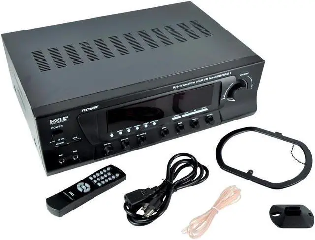 Alt view image 6 of 20 - PYLE PT272AUBT HYBRID AMPLIFIER RECEIVER