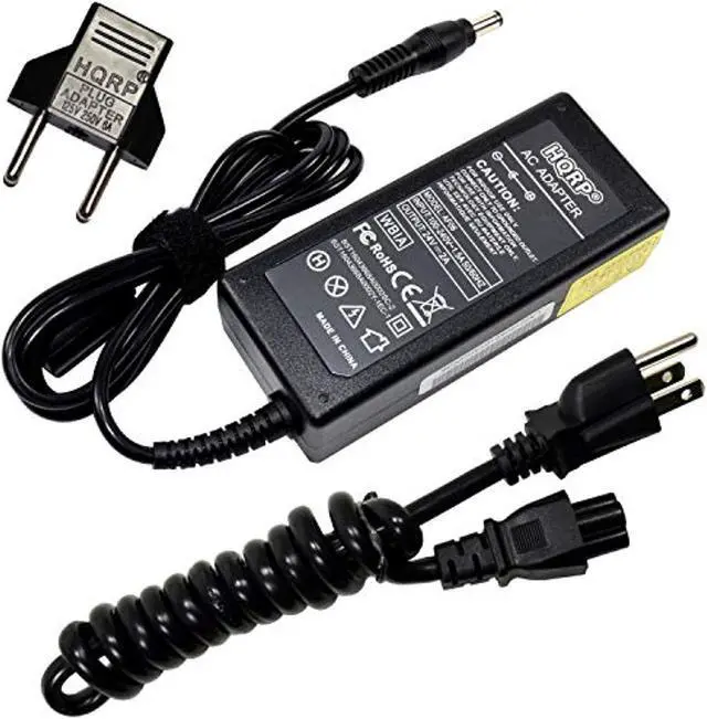Alt view image 3 of 3 - HQRP AC Power Adapter for Logitech 190542-0000 fits G25 G27 G29 G920 Racing Wheel plus Euro Plug Adapter