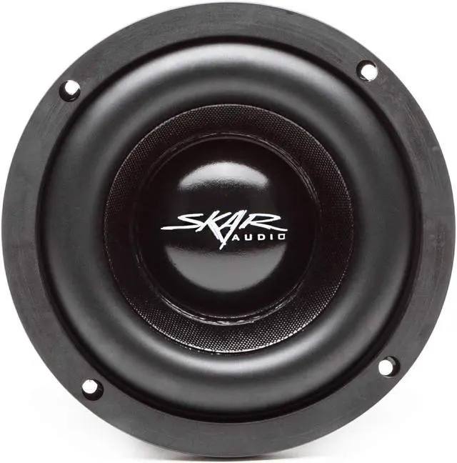 Alt view image 2 of 14 - Skar Audio EVL-65 D4 6.5" 400 Watt Max Power Dual 4 Ohm Car Subwoofer