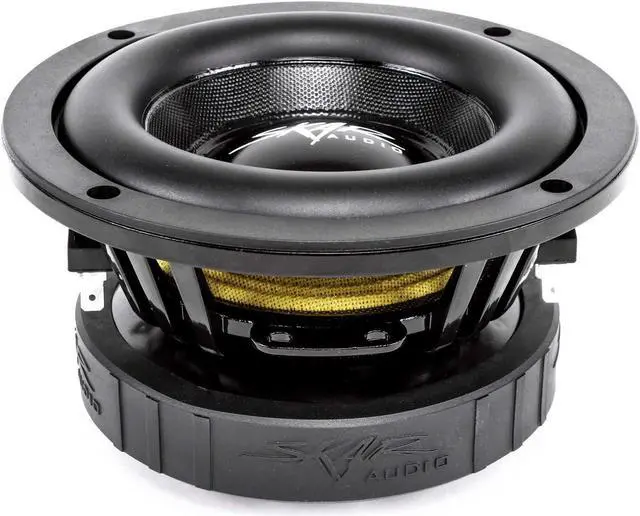 Alt view image 3 of 14 - Skar Audio EVL-65 D4 6.5" 400 Watt Max Power Dual 4 Ohm Car Subwoofer
