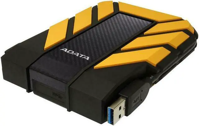 Alt view image 4 of 5 - ADATA Durable Series HD710: 1TB Yellow External USB 3.1 Portable Hard Drive Gaming Console Compatible
