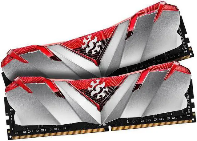 Alt view image 2 of 9 - XPG GAMMIX D30 Desktop Memory: 16GB (2x8GB) DDR4 3200MHz CL16-20-20 | UDIMM Red - 2PK | RAM Upgrade | Intel X299 Compatible