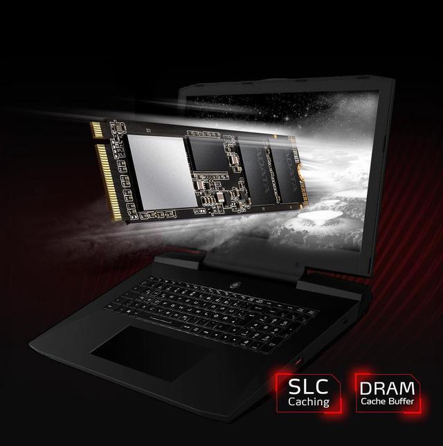 Alt view image 7 of 7 - XPG SX8200 Pro Series: 1TB Internal Solid State Drive PCIe Gen3x4 M.2 2280