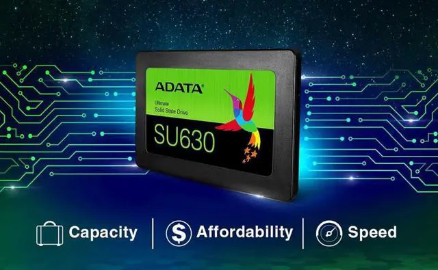 Alt view image 5 of 20 - ADATA Ultimate Series: SU630 480GB Internal SATA Solid State Drive