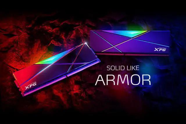 Alt view image 6 of 7 - XPG SPECTRIX D50 RGB Desktop Memory: 32GB (2x16GB) DDR4 3200MHz CL16 White