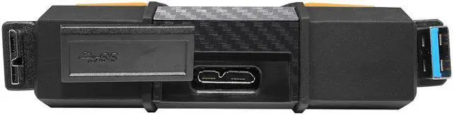 Alt view image 4 of 7 - ADATA Durable Series HD710: 2TB Yellow External USB 3.1 Portable Hard Drive Gaming Console Compatible