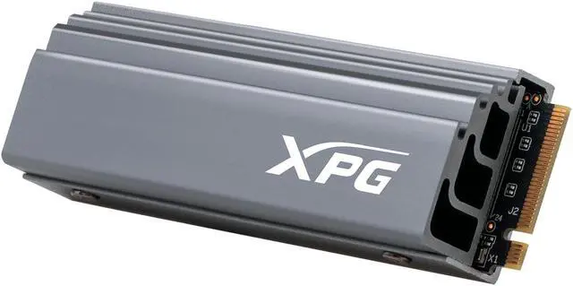Alt view image 3 of 8 - XPG GAMMIX Gaming S70: 2TB Internal SSD PCIe Gen4x4 M.2 2280 Solid State Drive