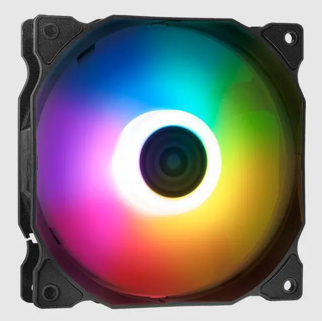 Alt view image 4 of 11 - XPG VENTO 120 ARGB LED Case Fan | 45.3 CMF - 1200RPM | 3 PIN, 120MM Fan | 9 LEDs - Major Motherboard Compatibility