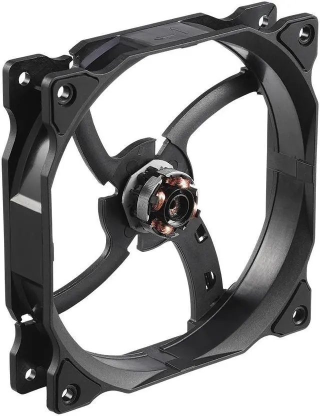Alt view image 4 of 8 - XPG VENTO 120 Case Fan | 45.3 CMF - 1200RPM | 3 PIN, 120MM Fan | Major Motherboard Compatibility - Black / NON-RGB
