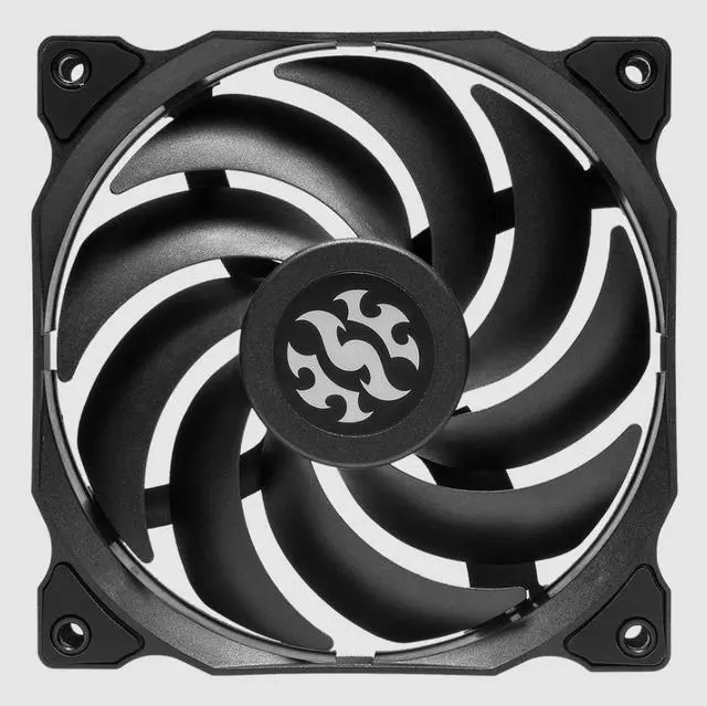 Alt view image 6 of 8 - XPG VENTO 120 Case Fan | 45.3 CMF - 1200RPM | 3 PIN, 120MM Fan | Major Motherboard Compatibility - Black / NON-RGB