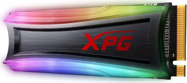 Alt view image 5 of 14 - XPG SPECTRIX RGB Gaming SSD S40G Series: 4TB Internal PCIe Gen3x4 M.2 2280 NVME