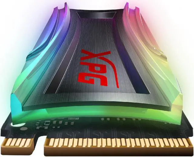Alt view image 12 of 14 - XPG SPECTRIX RGB Gaming SSD S40G Series: 4TB Internal PCIe Gen3x4 M.2 2280 NVME
