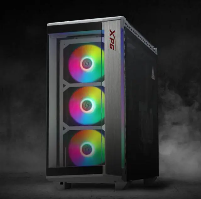 Alt view image 7 of 11 - XPG VENTO 120 ARGB LED Case Fan | 45.3 CMF - 1200RPM | 3 PIN, 120MM Fan | 9 LEDs - Major Motherboard Compatibility