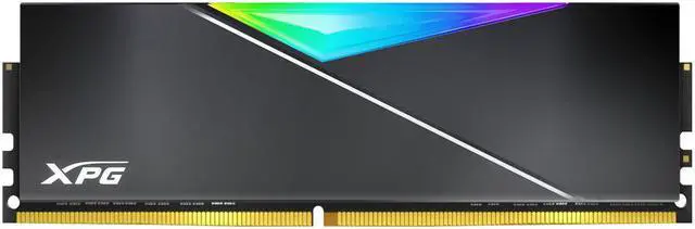 Alt view image 3 of 7 - XPG SPECTRIX D50 ROG RGB Desktop Memory: 16GB (2x8GB) DDR4 3600MHz CL17-21-21 | Custom RGB w/ Gunmetal Grey Heatsink Module - 2PK | RAM Upgrade| ROG Certified