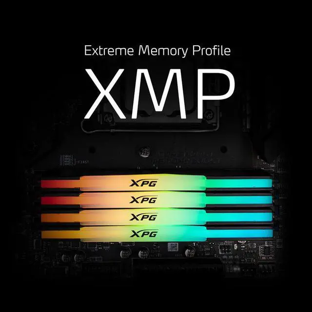 Alt view image 10 of 10 - XPG LANCER RGB DDR5 Desktop Memory: 32GB (2x16GB) 6000 MHz CL40-40-40 | RGB w/ Black Heatsink Intel XMP 3.0 Compatible