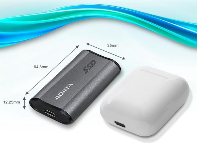 Alt view image 16 of 20 - ADATA External Solid State Drive SE880 - 1TB USB 3.2 USB-C | Titanium Grey - Rugged, Highly Portable SSD | High Speed 2000MB/s Read/Write | Compatibility: Windows, Mac OS, Android, Xbox One, PS4, PS5