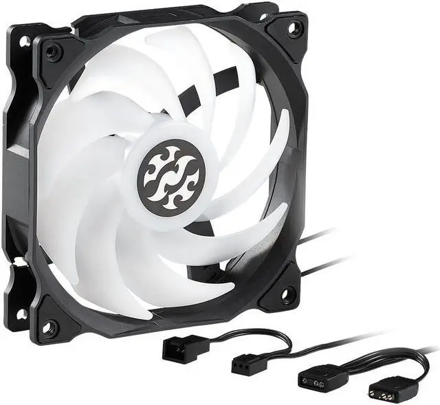 Alt view image 3 of 11 - XPG VENTO 120 ARGB LED Case Fan | 45.3 CMF - 1200RPM | 3 PIN, 120MM Fan | 9 LEDs - Major Motherboard Compatibility