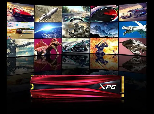 Alt view image 12 of 20 - XPG GAMMIX Gaming SSD S11 Pro Series: 512GB Internal PCIe Gen3x4 M.2 2280 (NVMe)
