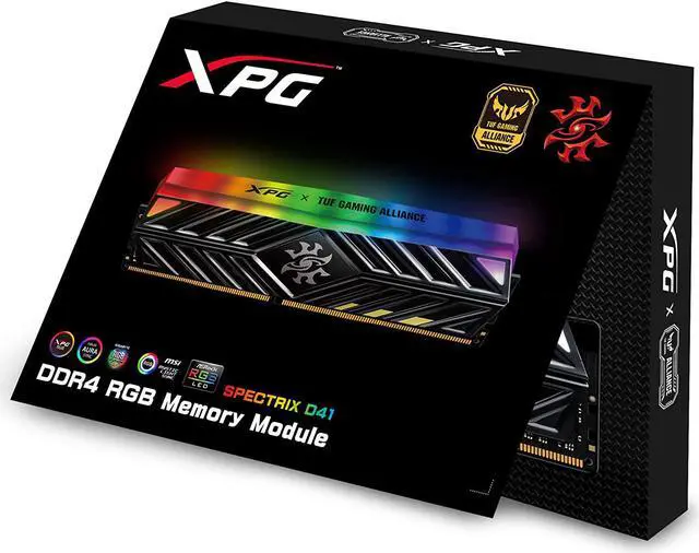 XPG SPECTRIX D41 TUF Gaming Limited Edition RGB 3200MHz 32GB