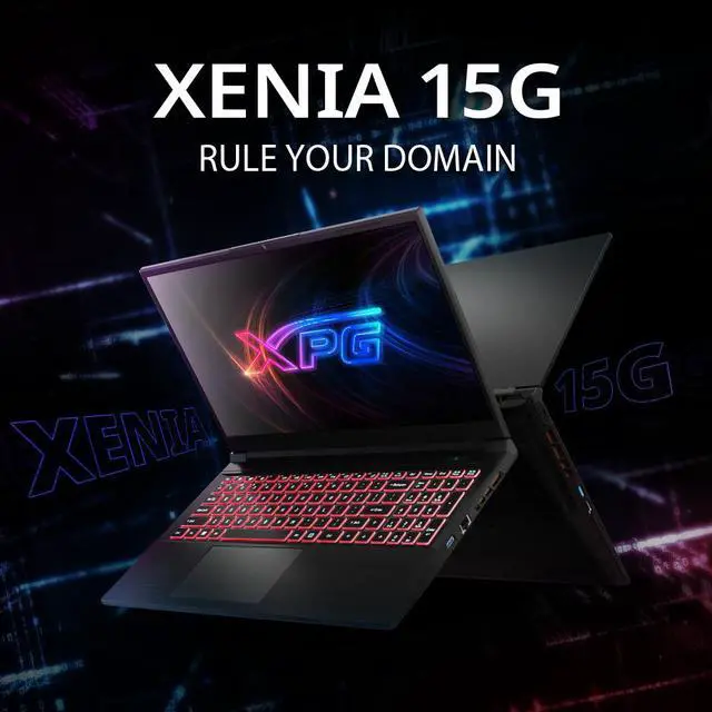 Alt view image 6 of 15 - XPG Xenia 15G Gaming Notebook Intel i7 13700H, GeForce RTX, 1TB PCIe Gen4 SSD, 16GB DDR5, 15.6" FHD 144Hz IPS Display Single Zone RGB Keyboard, Wi-Fi 6E, Windows 11 (RTX 4070 8GB | 16GB RAM)