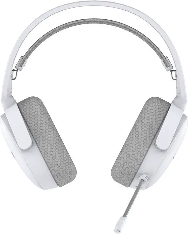 Alt view image 4 of 8 - XPG PRECOG S Wired Gaming Headset w/ Mic + Windows Sonic 3D Spatial Awareness | USB-C and 3.5mm Jack Connection | 50mm Driver - Clear and Crip Sound | Rotatable Ear Cups and Auto-Adust Headband White