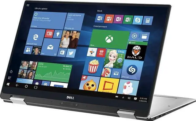 Alt view image 5 of 7 - Dell XPS 13 9365 13.3" FHD Touchscreen (1920x1280) convertable 2-IN-1 Business Tablet Laptop -  Intel Core i5-7Y57 128 GB SSD 8GB RAM WiFI BT Webcam Windows 10 Pro
