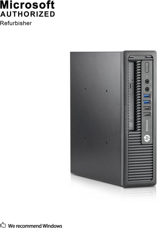 Refurbished: Grade A HP EliteDesk 800 G1 USDT PC, Intel Core I3
