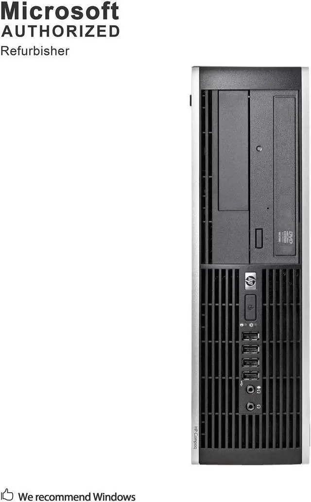 Alt view image 2 of 7 - Grade A HP Compaq Pro 6300 SFF PC, Intel Core I3-3220 3.3Ghz, 16G DDR3, 512G SSD, DVD, DP, VGA, WiFi, Bluetooth 4.0, Keyboard & Mouse, Windows 10 Pro 64 Bit-Multi-Language(EN/ES/FR)