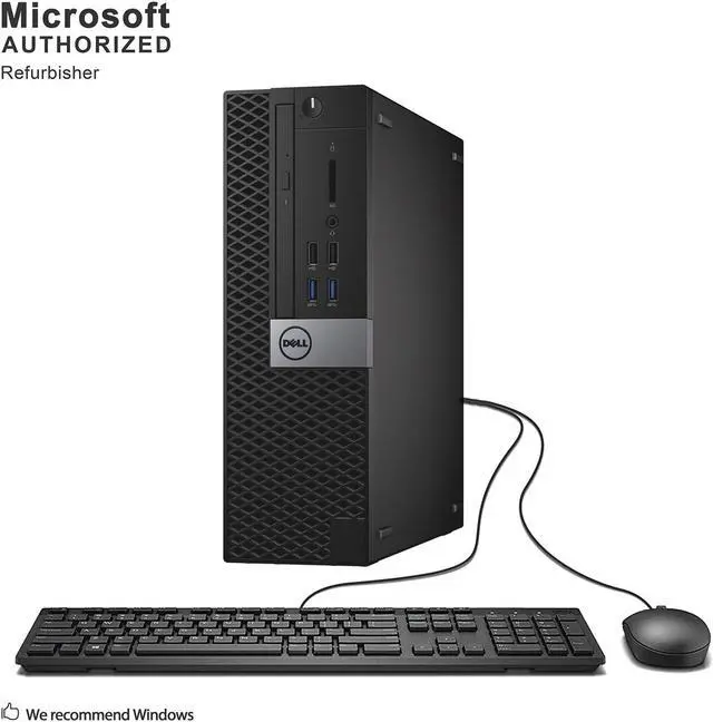 Main image of Grade A Dell OptiPlex 5050 SFF PC, Intel Quad Core I7-6700 3.4Ghz, 8G DDR4, 512G SSD, DVD, DP, HDMI, 4K Support, WiFi, Bluetooth 4.0, Keyboard & Mouse, Windows 10 Pro 64 Bit-Multi-Language(EN/ES/FR)