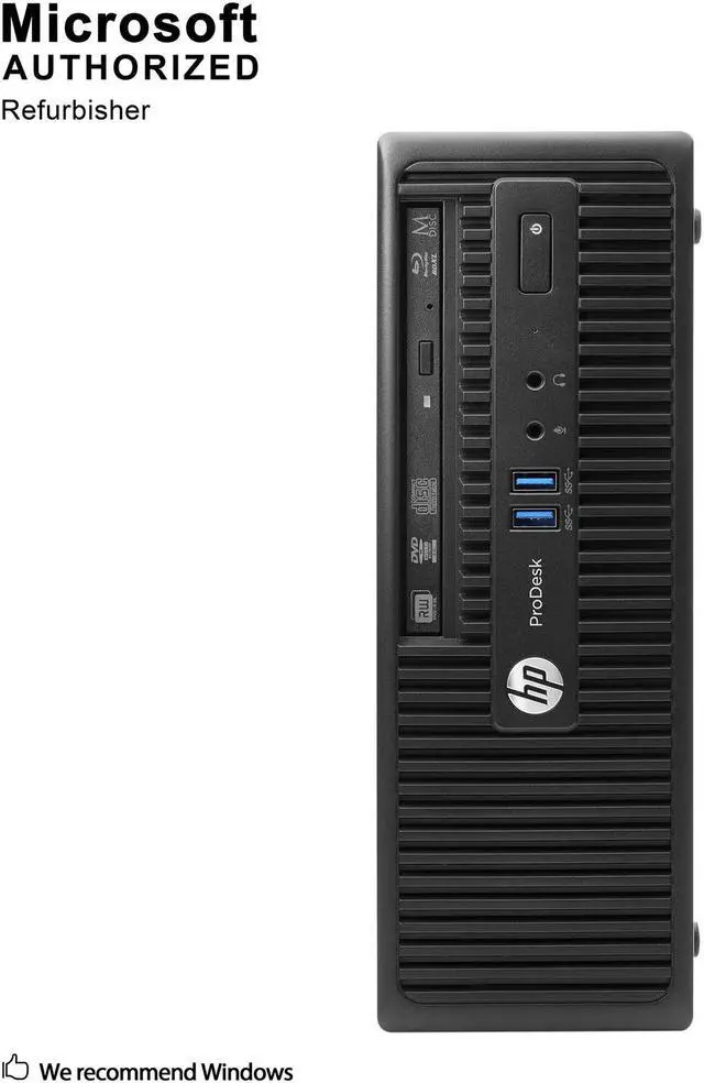 Alt view image 2 of 7 - Grade A HP ProDesk 400 G2.5 SFF PC, Intel Quad Core I5-4590S 3.0Ghz, 16G DDR3L, 1T HDD, DP, 4K Support, WiFi, Bluetooth 4.0, Keyboard & Mouse, Windows 10 Pro 64 Bit-Multi-Language(EN/ES/FR)
