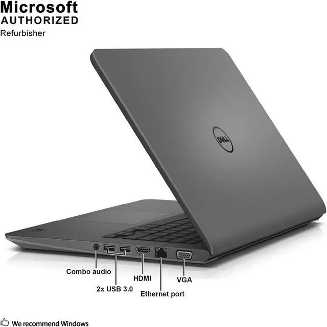 Alt view image 5 of 7 - Dell Latitude 3450 14.0" Laptop, Intel Core I5-5200U 2.2Ghz, 8G DDR3L, 128G SSD, HDMI, USB 3.0, Windows 10 Pro 64 Bit-Multi-Language(EN/ES/FR) (Grade A)