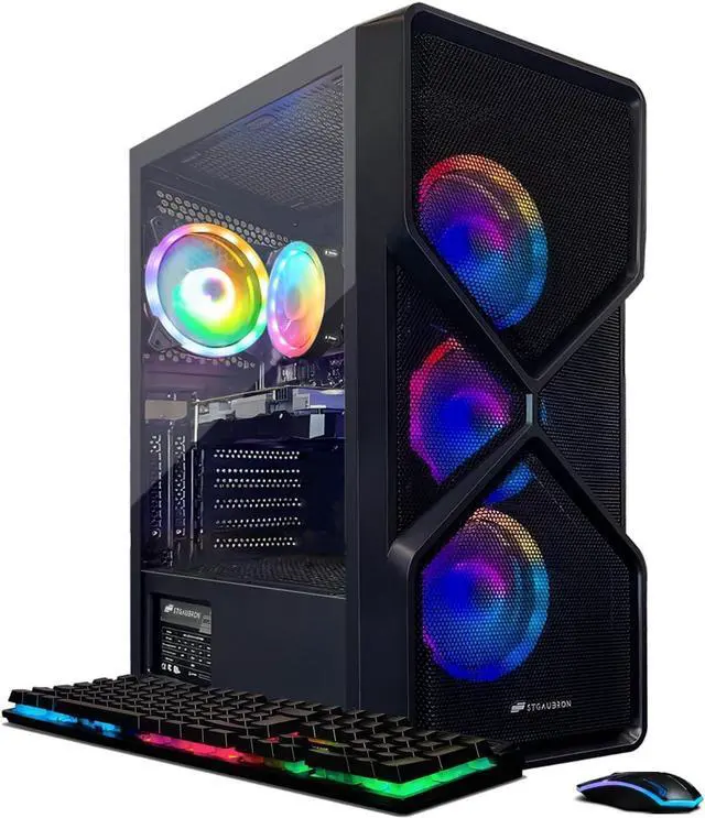 Main image of STGAubron Gaming PC Computer Desktop, Intel Core i5-9400F up to 4.1Ghz, GeForce RTX 2060 6G Graphics, 16GB DDR4 RAM, 1TB SSD, WIN11H